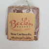 Rose Cardamom Shortbread Cookies, 4-pack